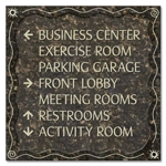 8-Line Directional Sign