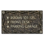 3-Line Directional Sign