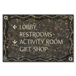4-Line Directional Sign