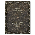 2-Line Custom Symbol Sign