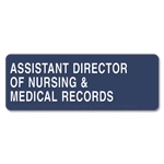 3-Line Room Sign