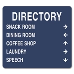 Directory Sign - 5 Panel (Subsurface)