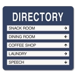 Directory Sign - 5 Panel