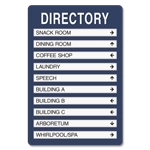 Directory Sign - 10 Panel