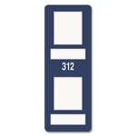 Room Number Sign - 2 Picture