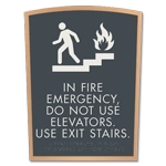 In Fire Emergency Sign - Florida Code
