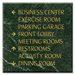 5-Line Directional Sign - Long