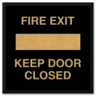 Fire Exit Keep Door Closed
