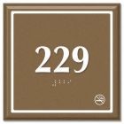 Room Number - No Smoking