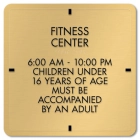 8-Line Common Room Sign