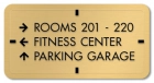 3-Line Directional Sign