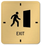 Exit Sign w/Symbols