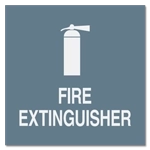 Fire Extinguisher with Symbol