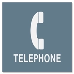 Telephone with Symbol