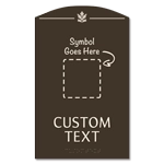 2-Line Custom Symbol Sign