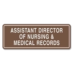 3-Line Room Sign
