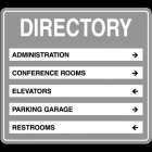 Directory Sign - 5 Panel