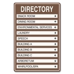 10-Panel Directory Sign