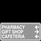 3-Line Directional Sign