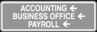 3-Line Directional Sign
