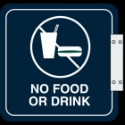 Perpendicular Overhead - No Food or Drink