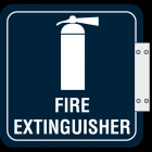Perpendicular Overhead - Fire Extinguisher