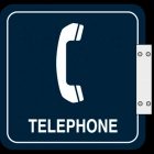 Perpendicular Overhead - Telephone w/Symbol