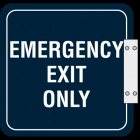Perpendicular Overhead - Emergency Exit Only