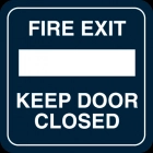 Fire Exit - Keep Door Closed