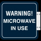Perpendicular Overhead - Warning! Microwave in Use