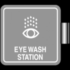 Perpendicular Overhead - Eye Wash Station