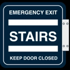 Perpendicular Overhead - Emergency Exit/Stairs