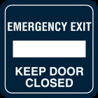 Emergency Exit - Keep Door Closed