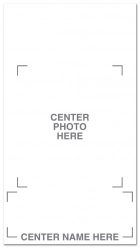 Additional Inserts/1 Picture Room Number sign (50/pk)
