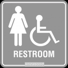 Restroom w/Women & Handicap Symbols