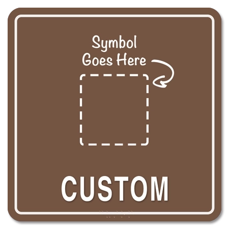 1-Line Custom Symbol Sign