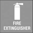 Fire Extinguisher with Symbol