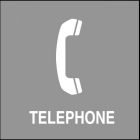 Telephone w/symbol