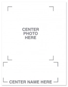 Additional Insert/1 Slot Picture Room Number (50/pk)