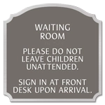 8-Line Room Sign