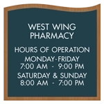 8-Line General Information Sign