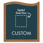 1-Line Custom Symbol Sign