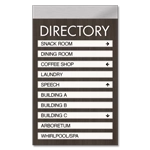 10 Panel Directory w/Inserts