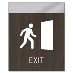 Exit Sign w/Symbols
