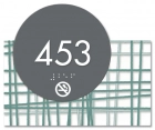 Room Number Sign - No Smoking Symbol