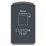 2-Line Custom Symbol Sign