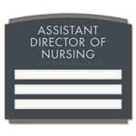 3 Slot Suite/Dept. ID Sign