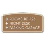 3-Line Directional Sign