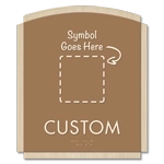 1-Line Custom Symbol Sign