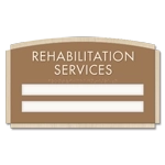 2 Slot Suite/Dept. ID Sign